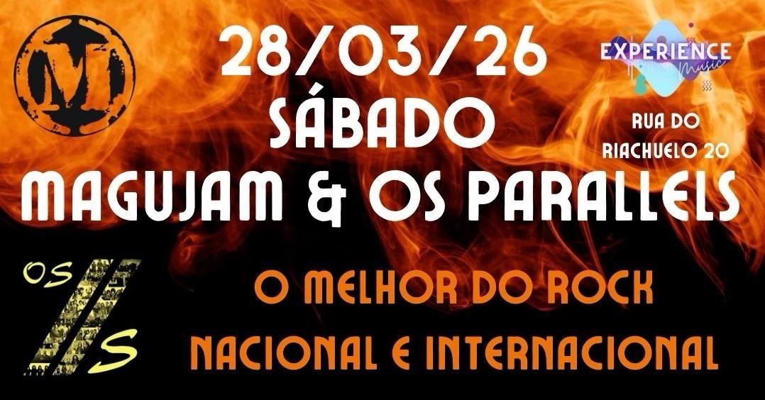 MAGUJAM & OS PARALLELS - O MELHOR DO ROCK