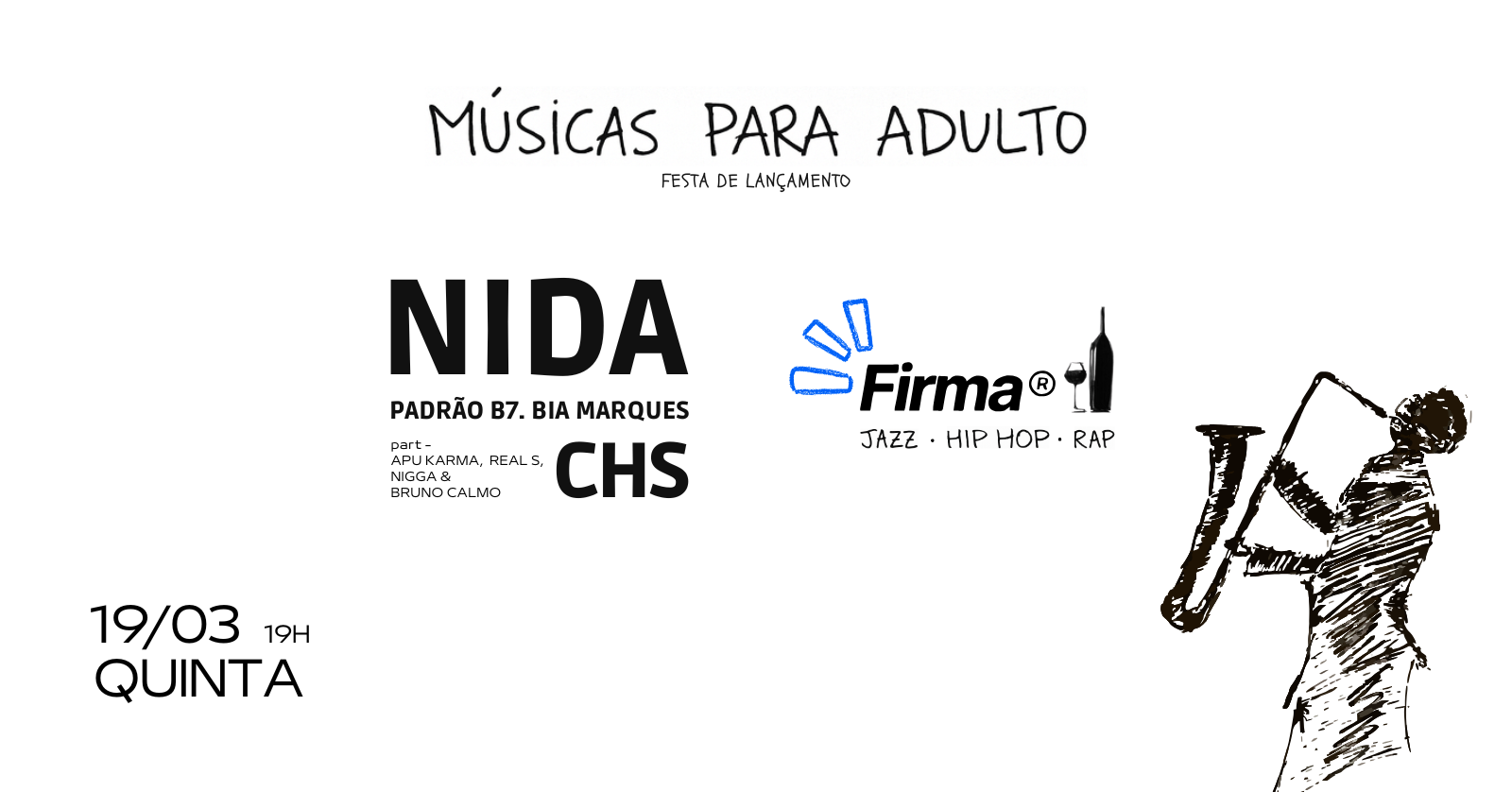 SHOW // RJ - MÚSICAS PARA ADULTO - Rio de Janeiro, RJ
