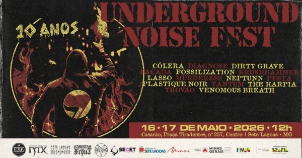 Imagem do evento Underground Noise Fest - 10 Anos