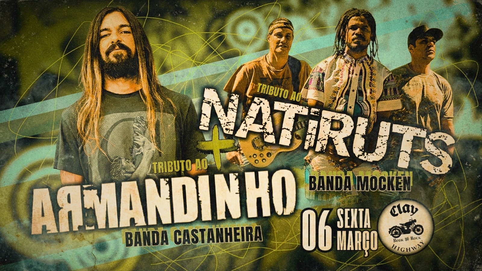Bandas NATIRUTS + ARMANDINHO tributos