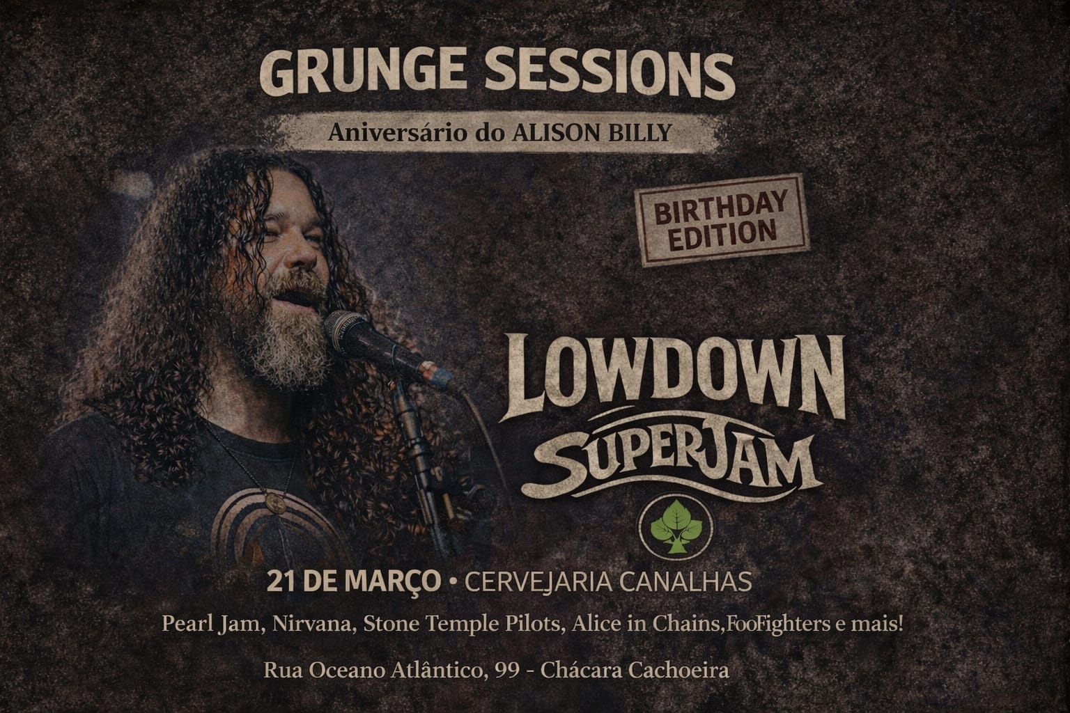 Grunge Sessions - Aniversário Alison Billy - Campo Grande, MS
