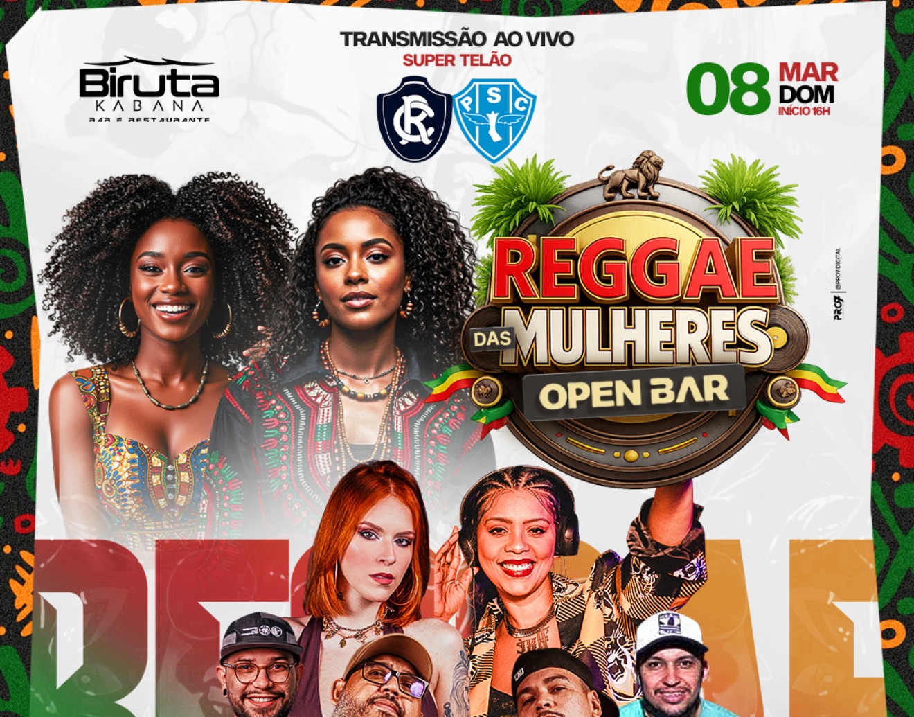 REGGAE DAS MULHERES - Belém, PA