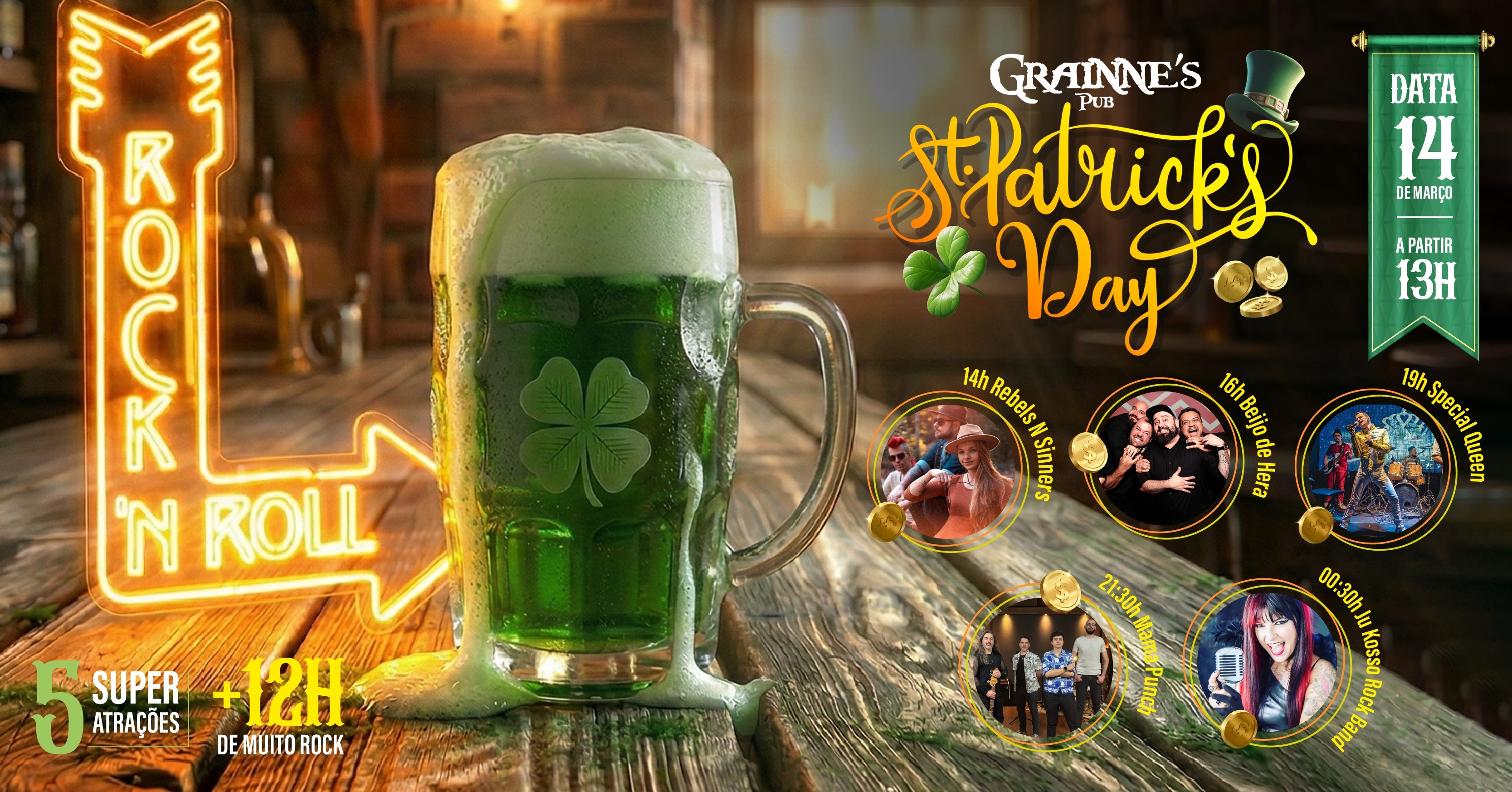 Grainnes's - St. Patricks Day 2026 - Campinas, SP