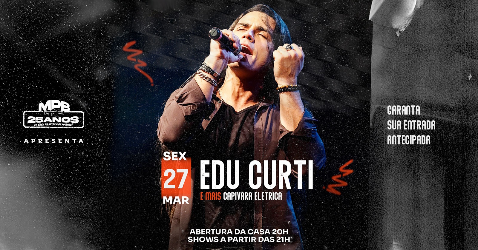 Edu Curti + Capivara Elétrica (abertura) - Maringá, PR