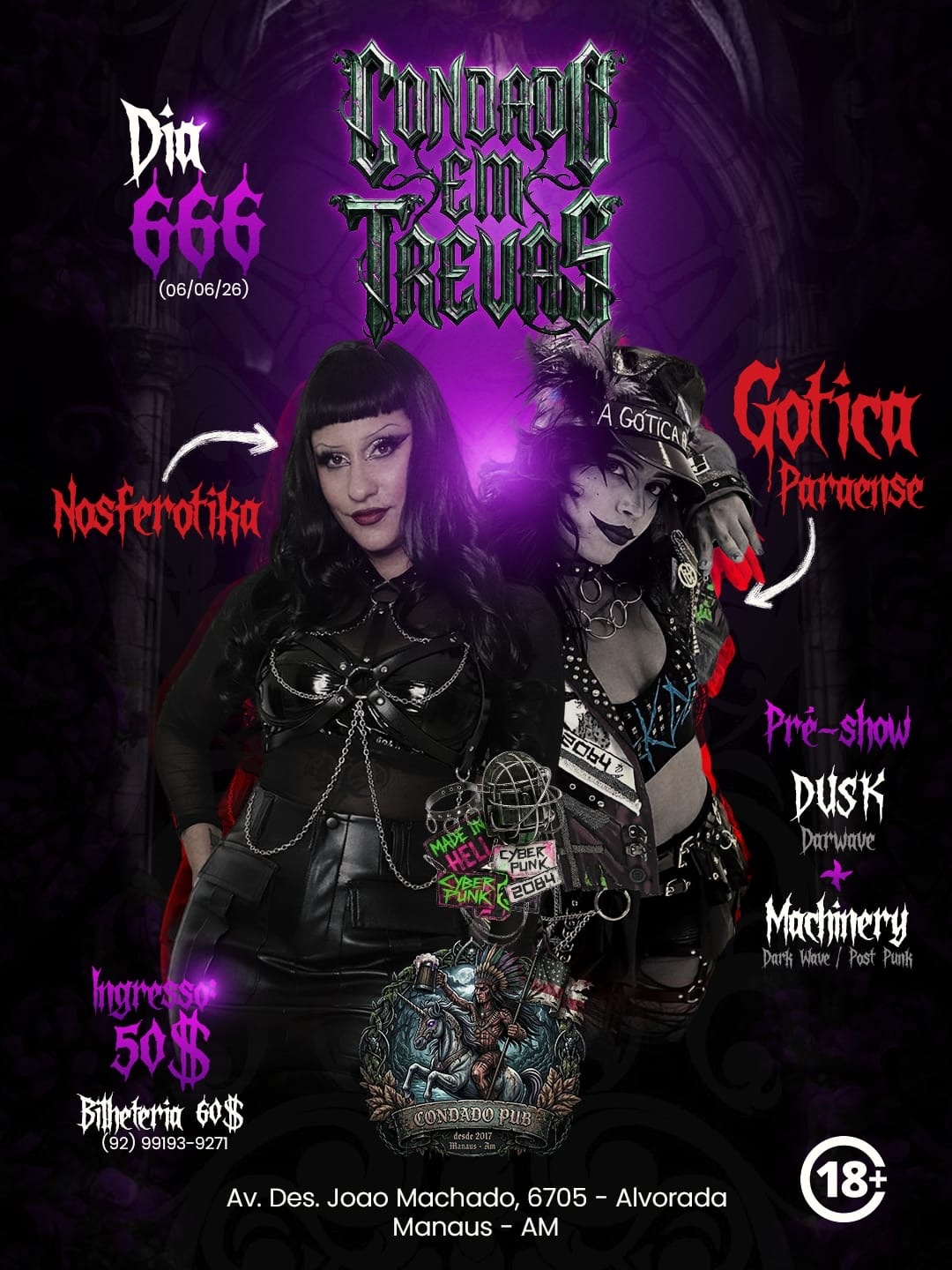 Condado em Trevas - Manaus, AM