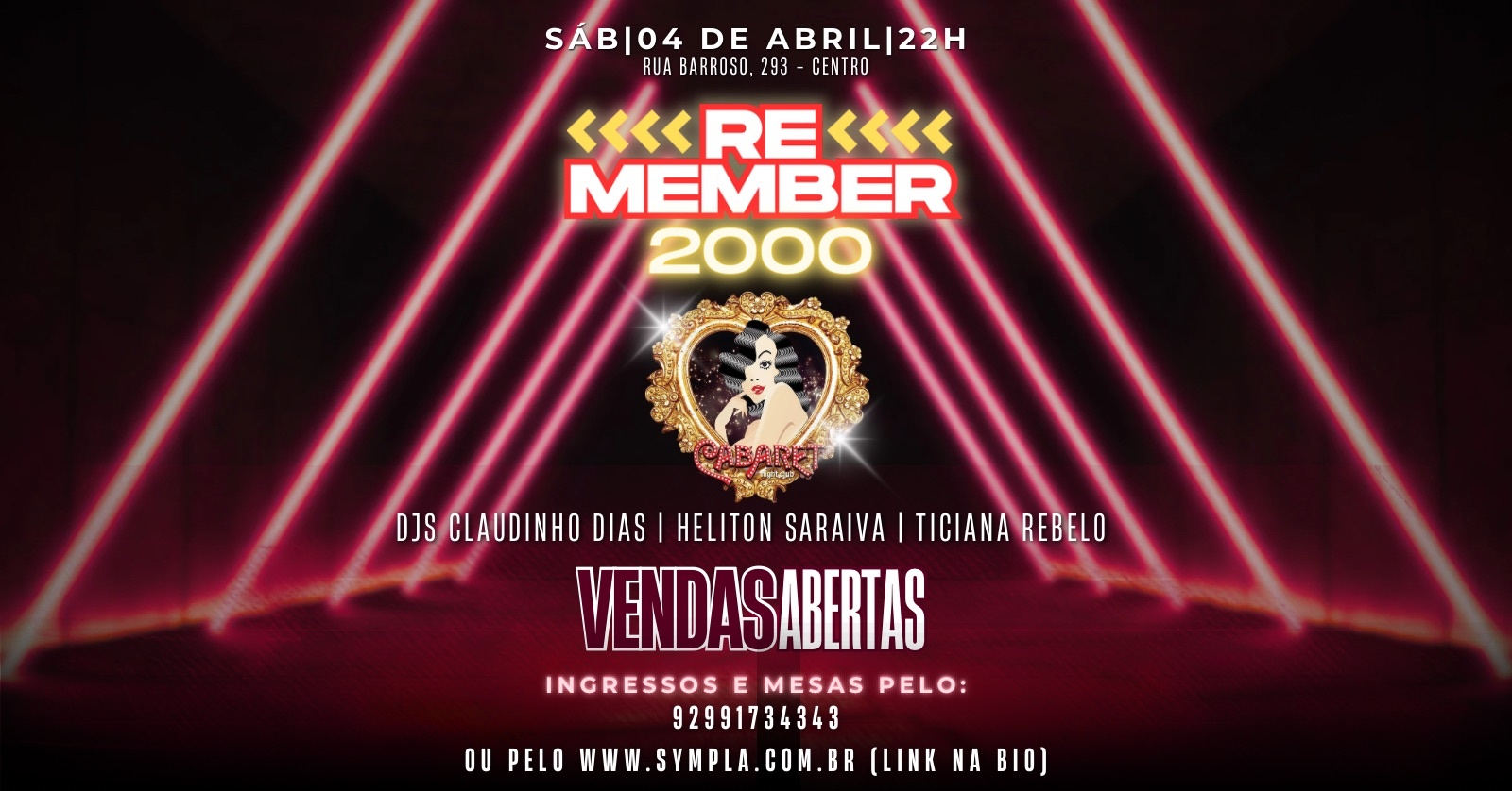REMEMBER 2000 CABARET - Manaus, AM