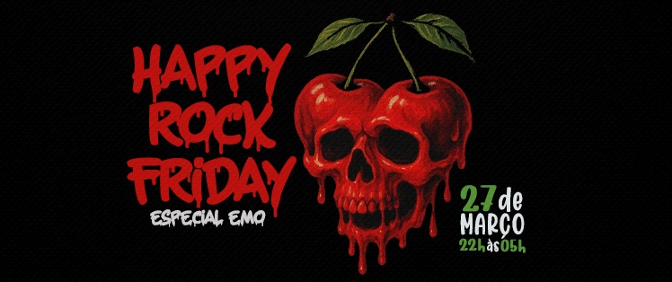 HAPPY ROCK FRIDAY (Especial Emo) - Santo André, SP
