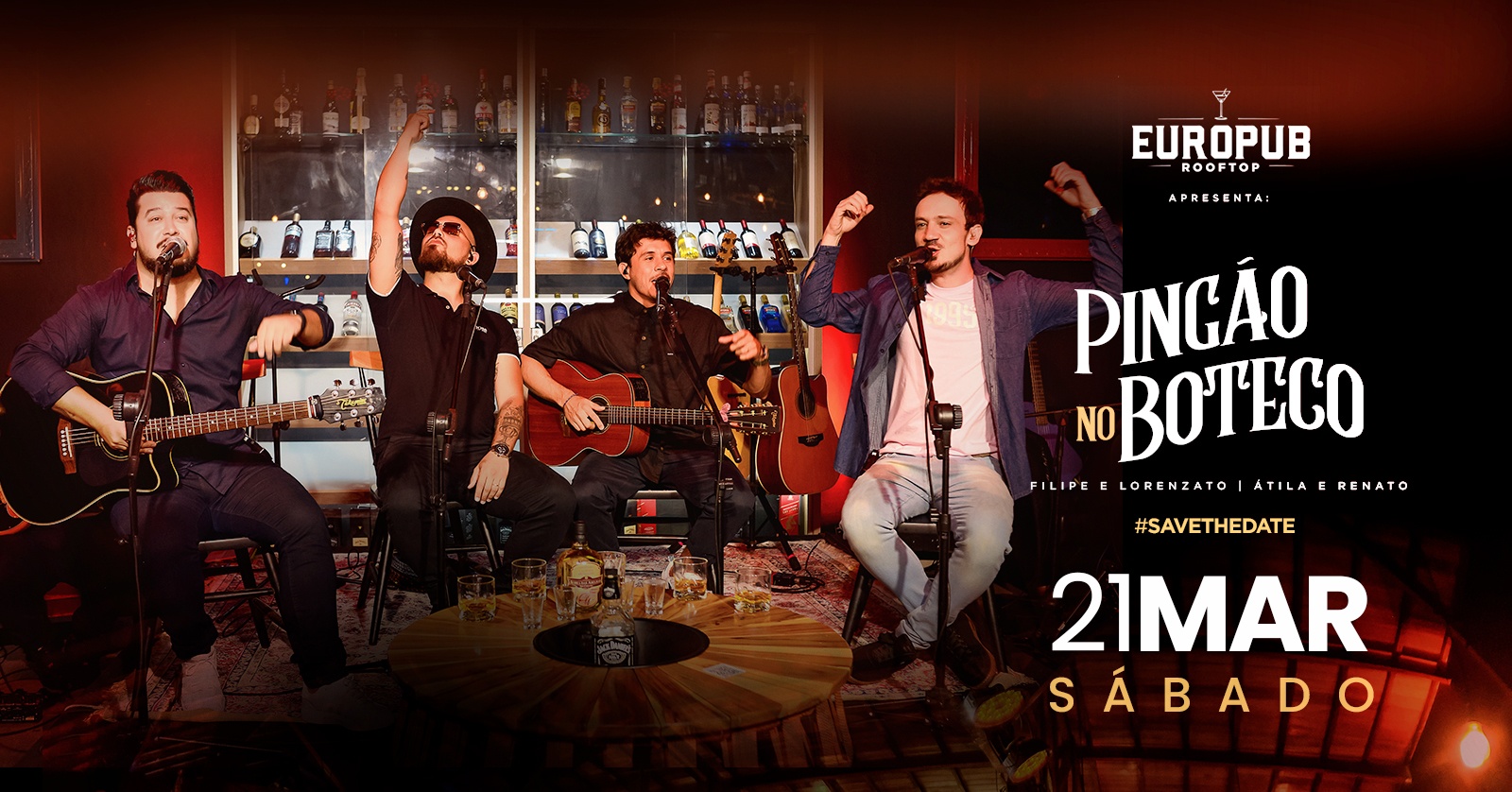 Pingão no Boteco - EUROPUB (2ª edição) - Pouso Alegre, MG