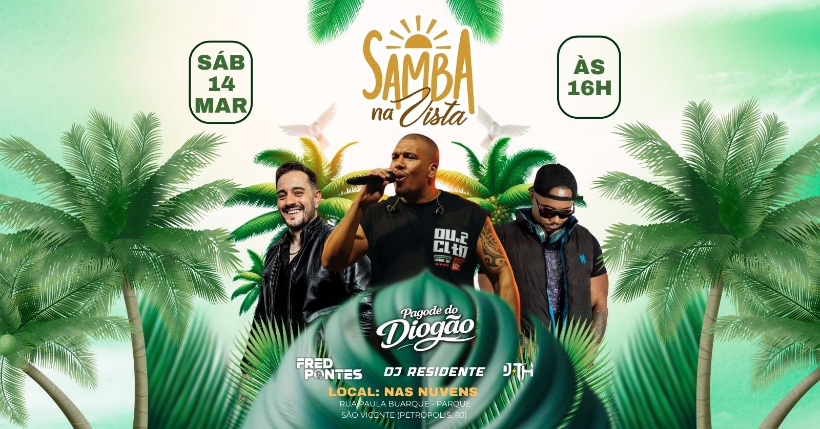 Samba na vista - EDIÇÃO APAIXONADOS POR RETRÔ - Petrópolis, RJ