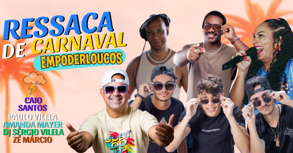 Imagem do evento Ressaca de Carnaval do Bloco Emboderloucos