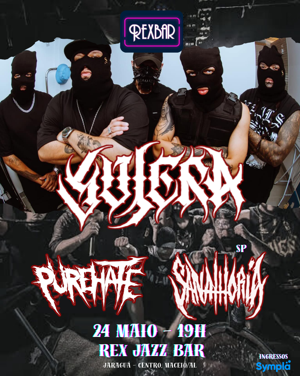 SUJERA EM MACEIÓ - REX JAZZ BAR 24 DE MAIO 2026 - Maceió, AL