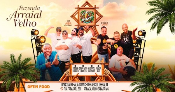Imagem do evento BARCCA FURADA NA FAZENDA ARRAIAL VELHO