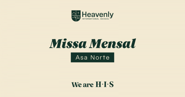 Imagem do evento Missa Mensal - 10/04/2026 - Unidade Asa Norte 