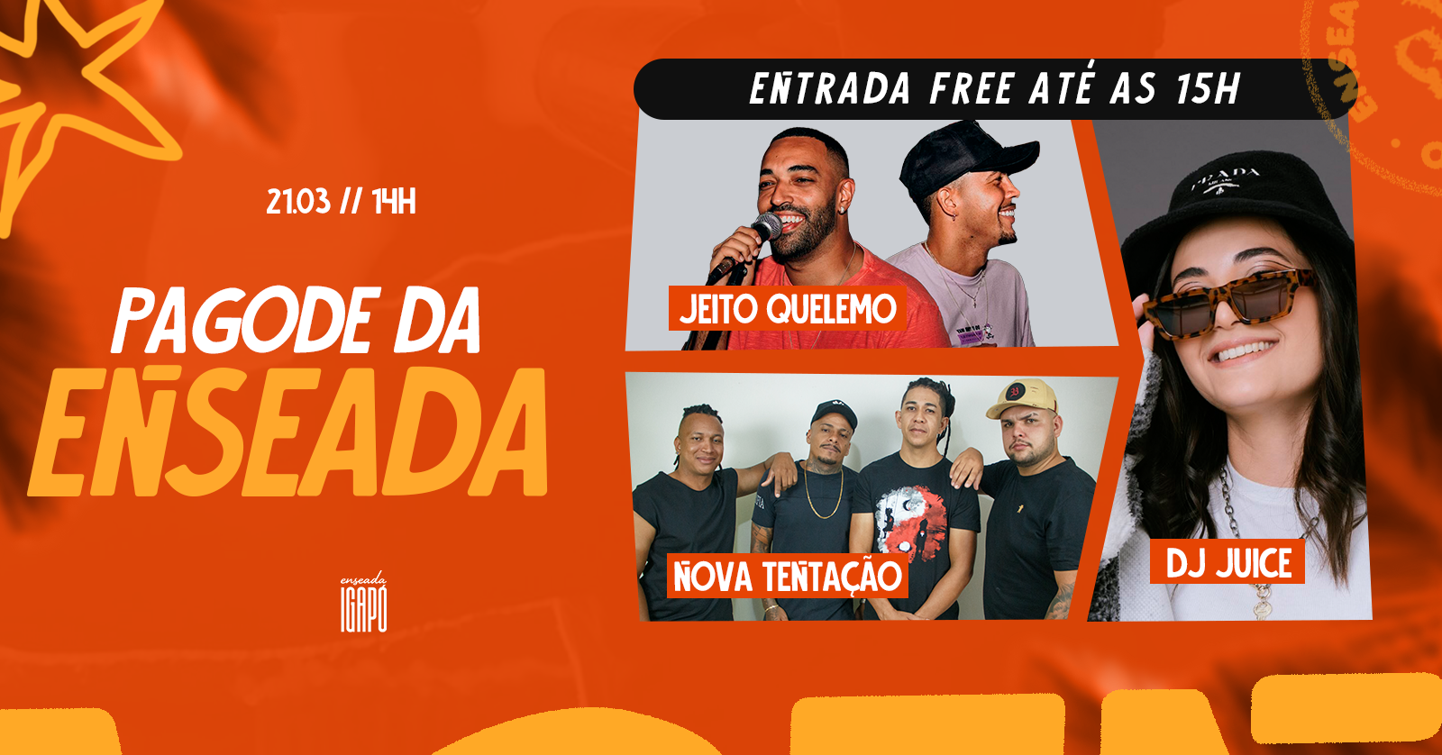 JEITO QUELEMO + NOVA TENTAÇÃO - Londrina, PR