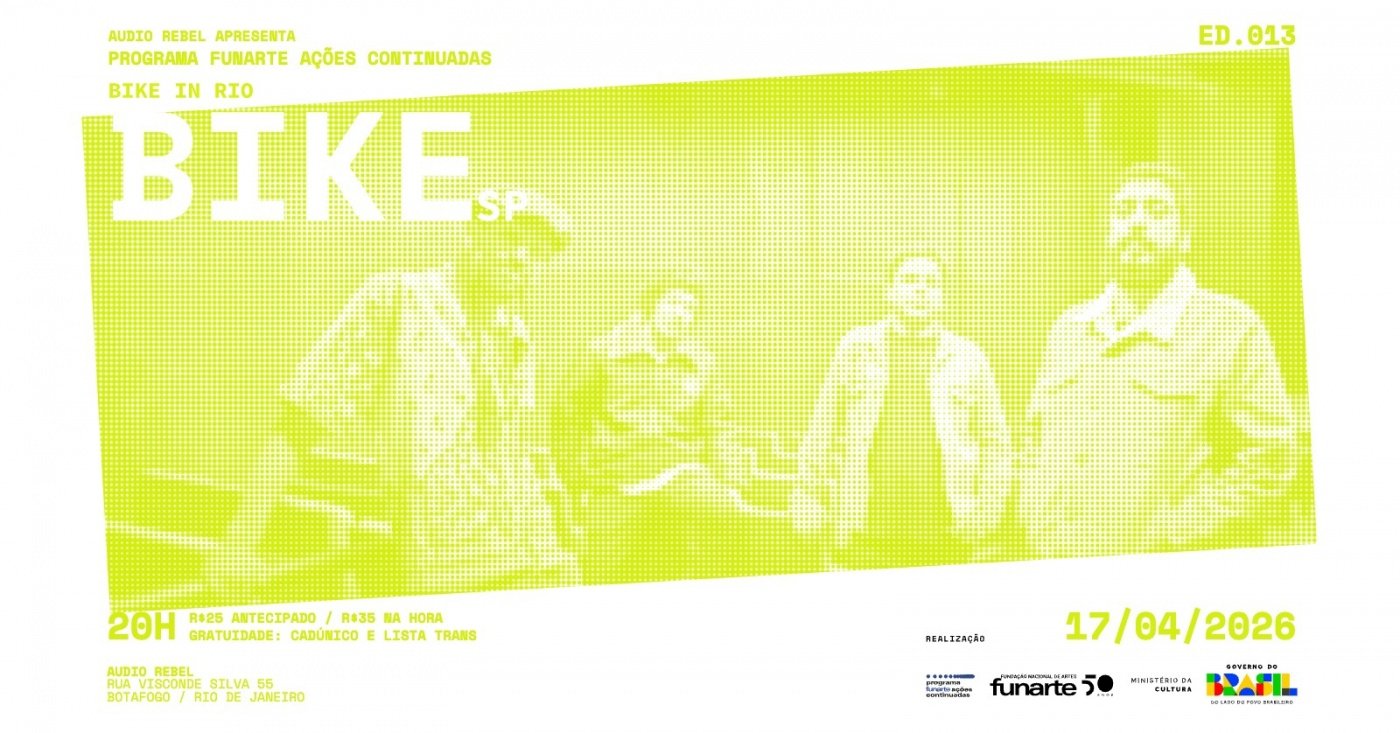 Programa Funarte ações continuadas Ed 013 - Bike in Rio