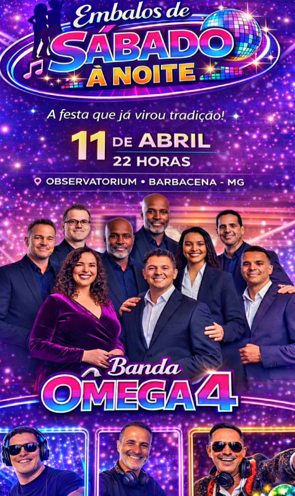 Imagem do evento Embalos de sábado a noite