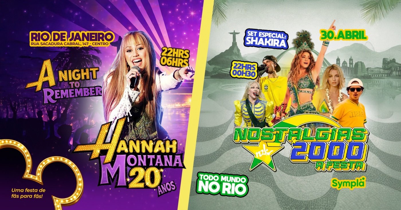 A Night To Remember no Rio de Janeiro - 20 Anos de Hannah Montana & Set Abertura Shakira