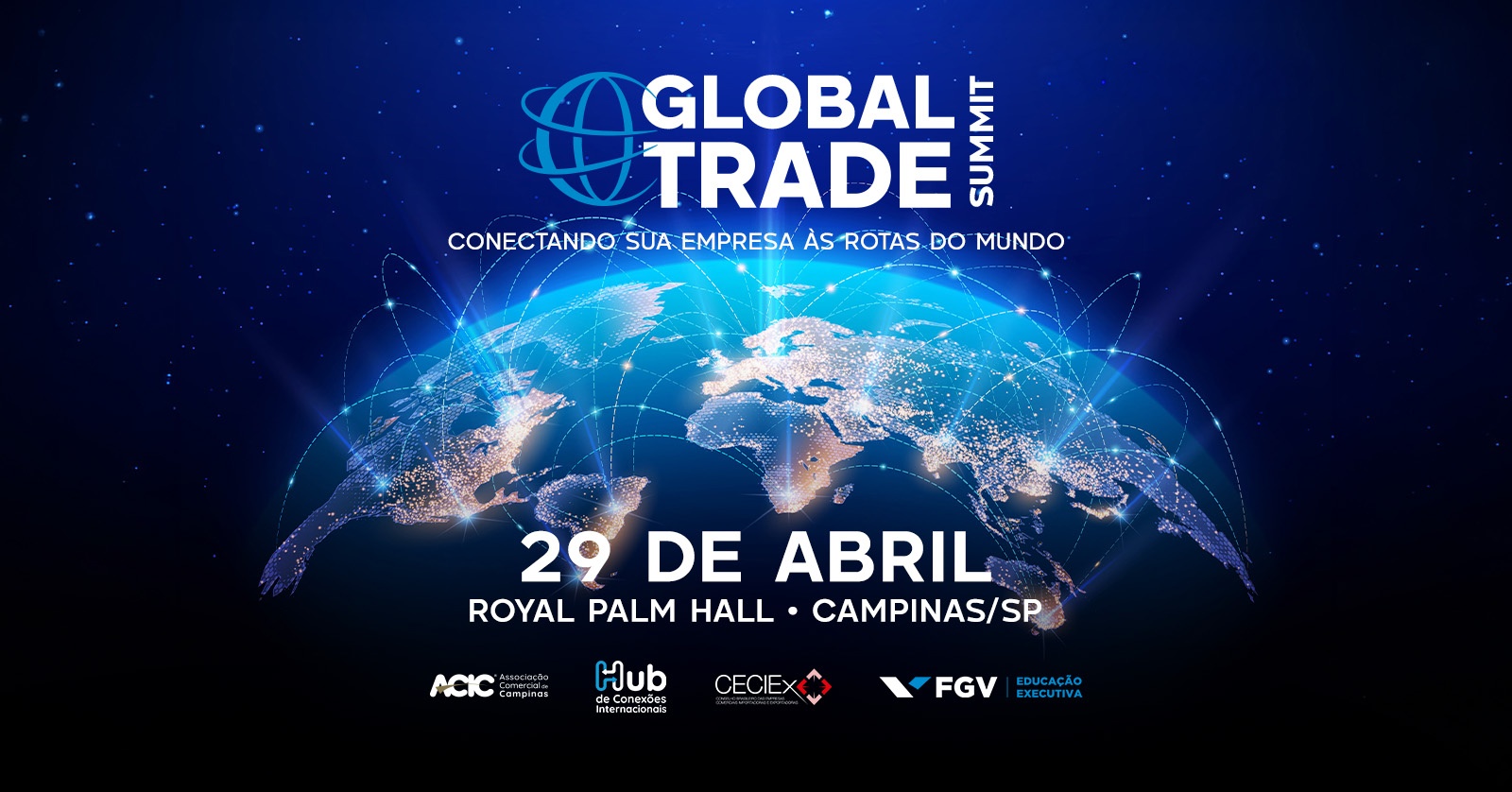 Global Trade Summit 2026 - Acesso All Inclusive em Campinas - Sympla