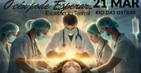 O céu pode esperar. Espetáculo Teatral