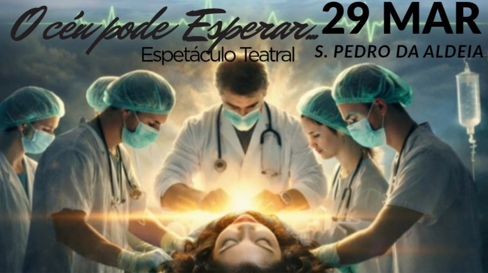 O céu pode esperar. Espetáculo Teatral.