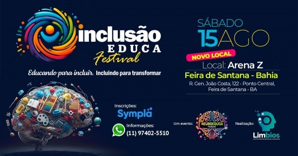 Imagem do evento Inclusão Educa Festival: educando para incluir...incluindo para transformar