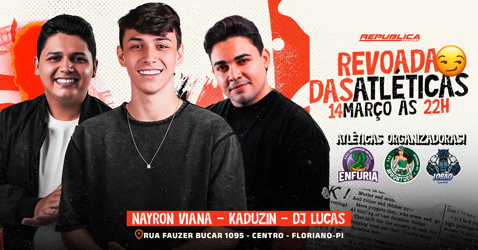 REVOADA DAS ATLÉTICAS - Floriano, PI