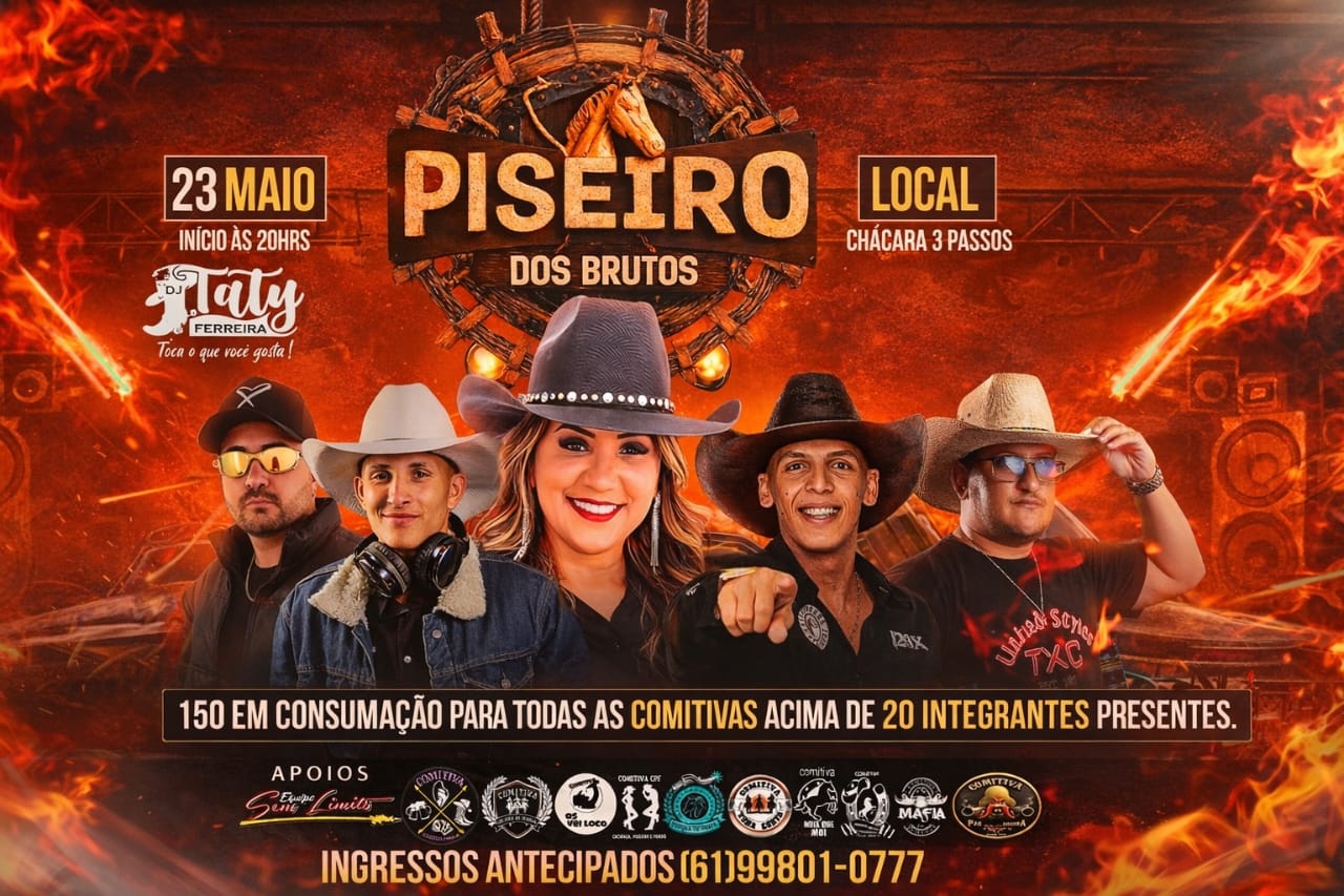 PISEIRO DOS BRUTOS - Águas Lindas de Goiás, GO