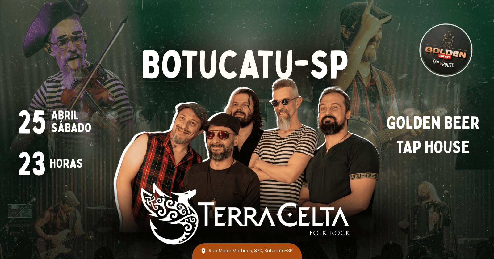 Terra Celta |  Botucatu  | 25 de abril 2026 - Botucatu, SP