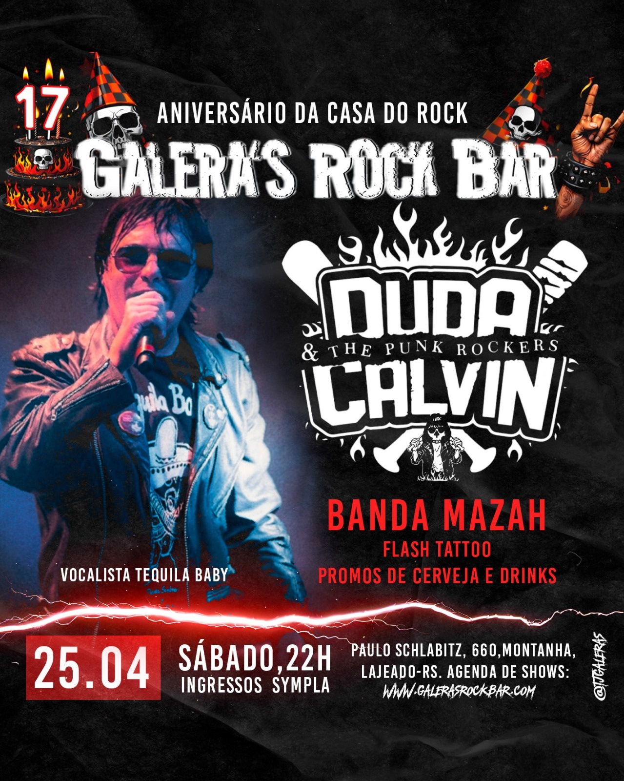 17 anos do Galera's com Duda Calvin! - Lajeado, RS