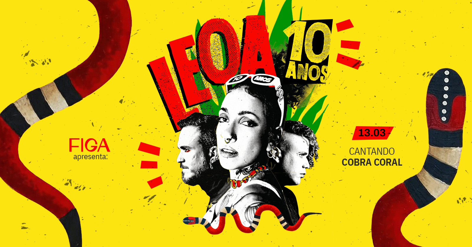 LEOA canta Cobra Coral - Natal, RN