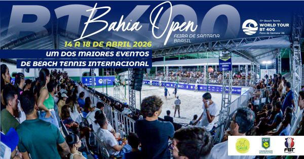 Imagem do evento Bahia Open | ITF World Tour BT 400 2026 - Feira de Santana - BA - Brasil