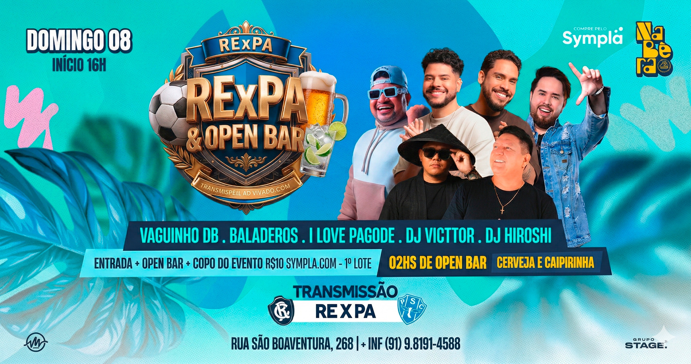DOMINGO RE X PA - NABÊRA - 2ª Edição - Belém, PA