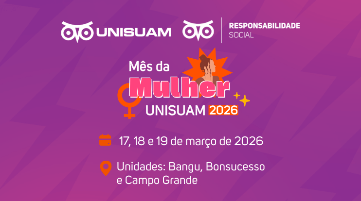 Mês da Mulher UNISUAM 2026 - Bangu