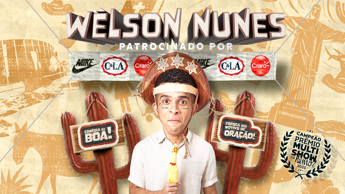 Wêlson Nunes - Novo Show de Humor em Niteroi