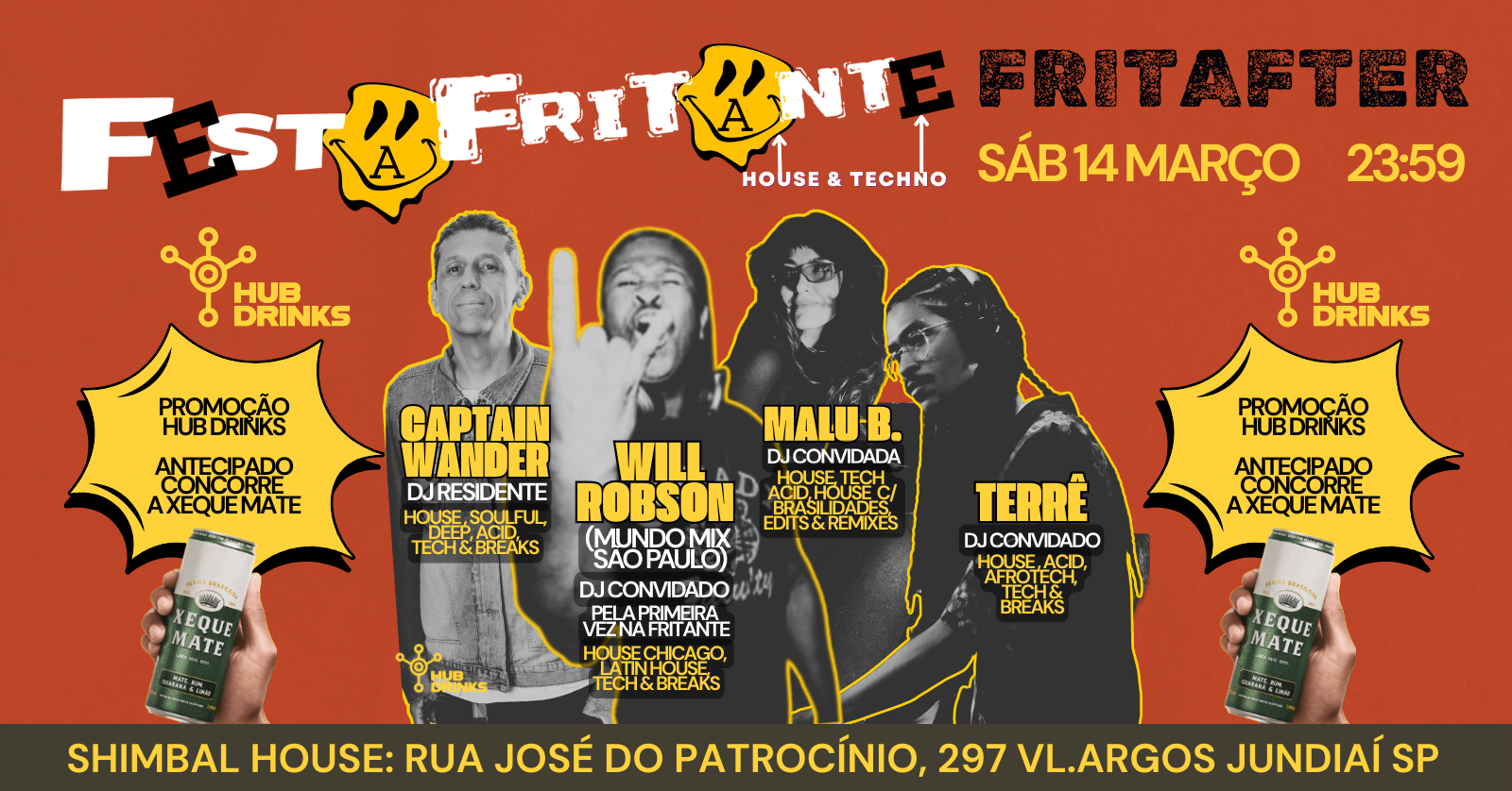 Capa do evento: FEstA FritAntE FritAftEr com DJ Will Robson (Mercado Mundo Mix)