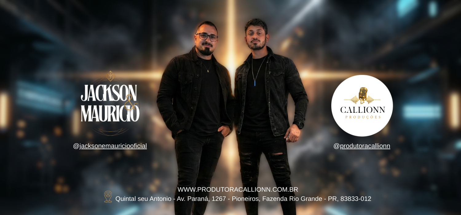 GRAVAÇÃO OFICIAL DO DVD  JACKSON & MAURÍCIO - Fazenda Rio Grande, PR