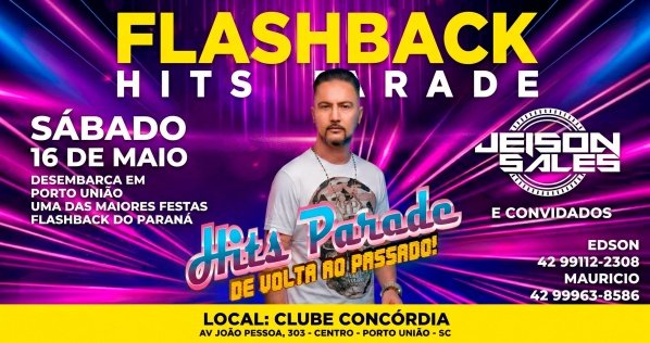 Imagem do evento HITS PARADE