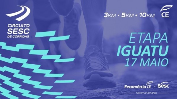 Imagem do evento CIRCUITO SESC DE CORRIDAS ETAPA IGUATU-CE 2026