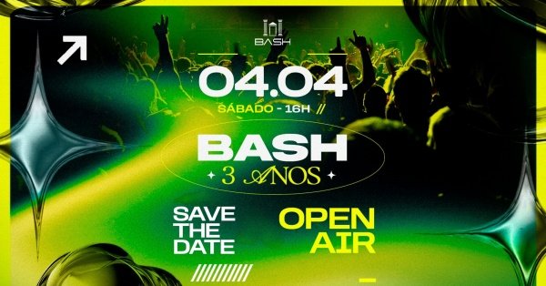 Imagem do evento BASH 3 ANOS - A FESTA