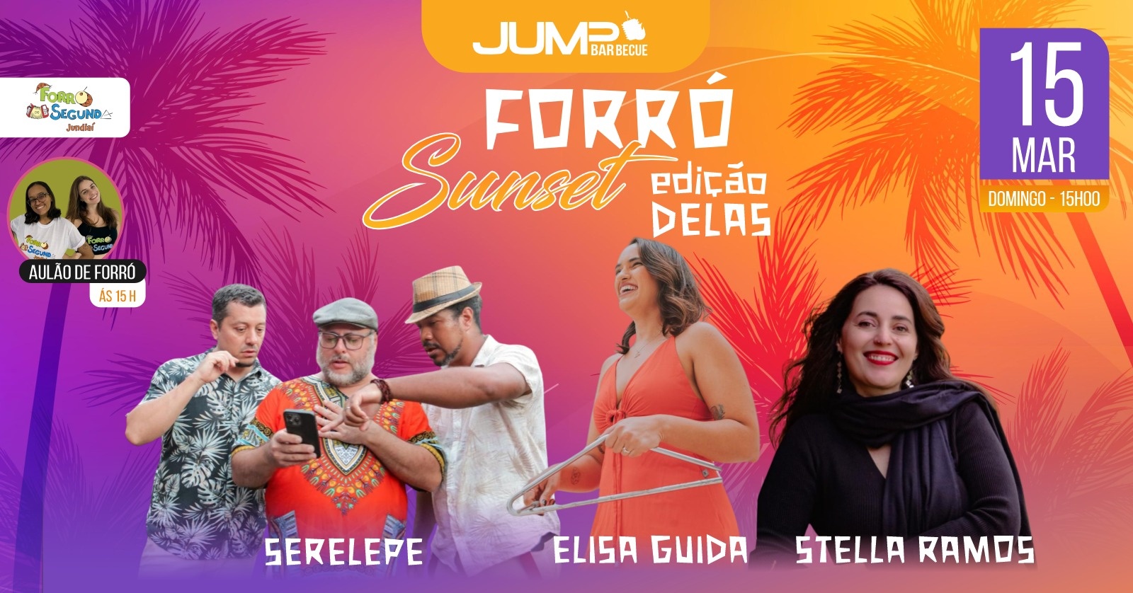 Forró Sunset DELAS - Jundiaí, SP