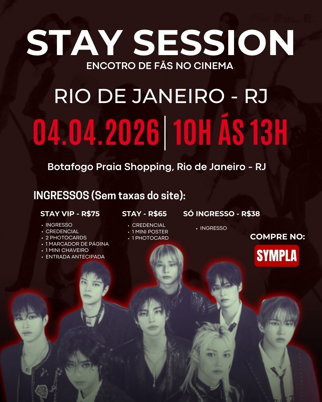 STAY SESSION: dominATE: celebrATE - Rio de Janeiro (RJ)