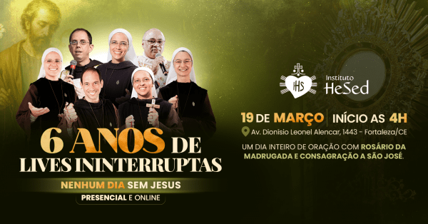 Imagem do evento Nenhum dia sem Jesus