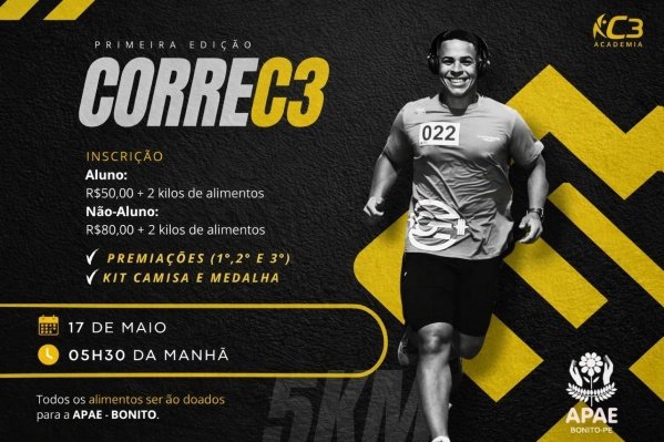 Imagem do evento Corre C3