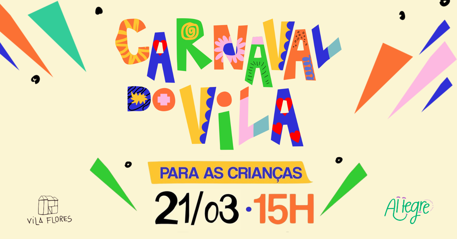 Carnaval do Vila | Especial para Crianças! - Porto Alegre, RS