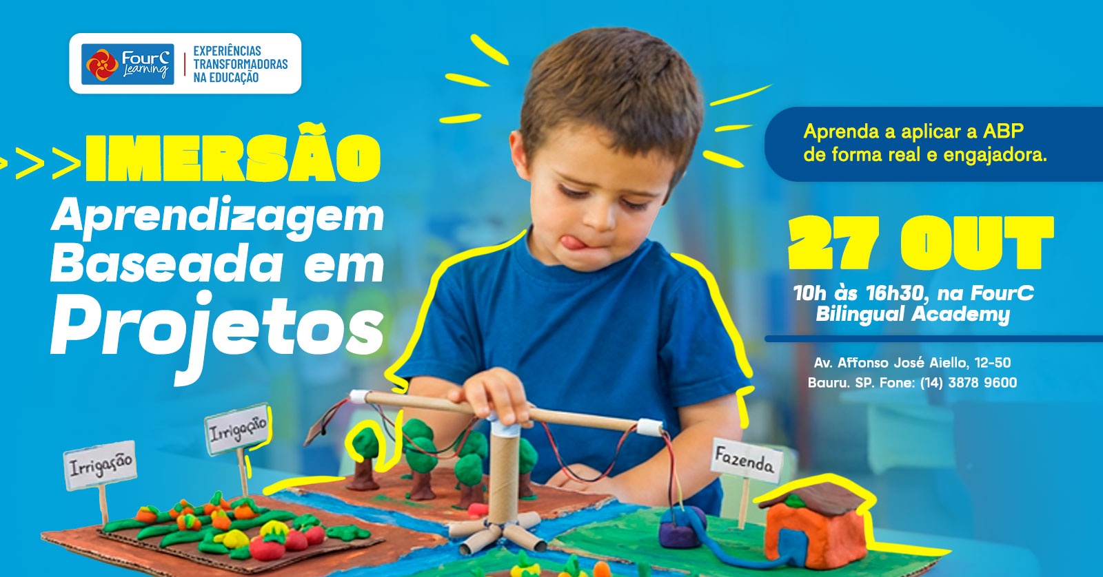 Imersão em turma: Aprendizagem Baseada em Projetos