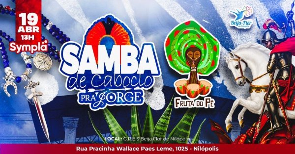 Samba de caboclo e Fruta do Pé na Beija Flor de Nilópolis