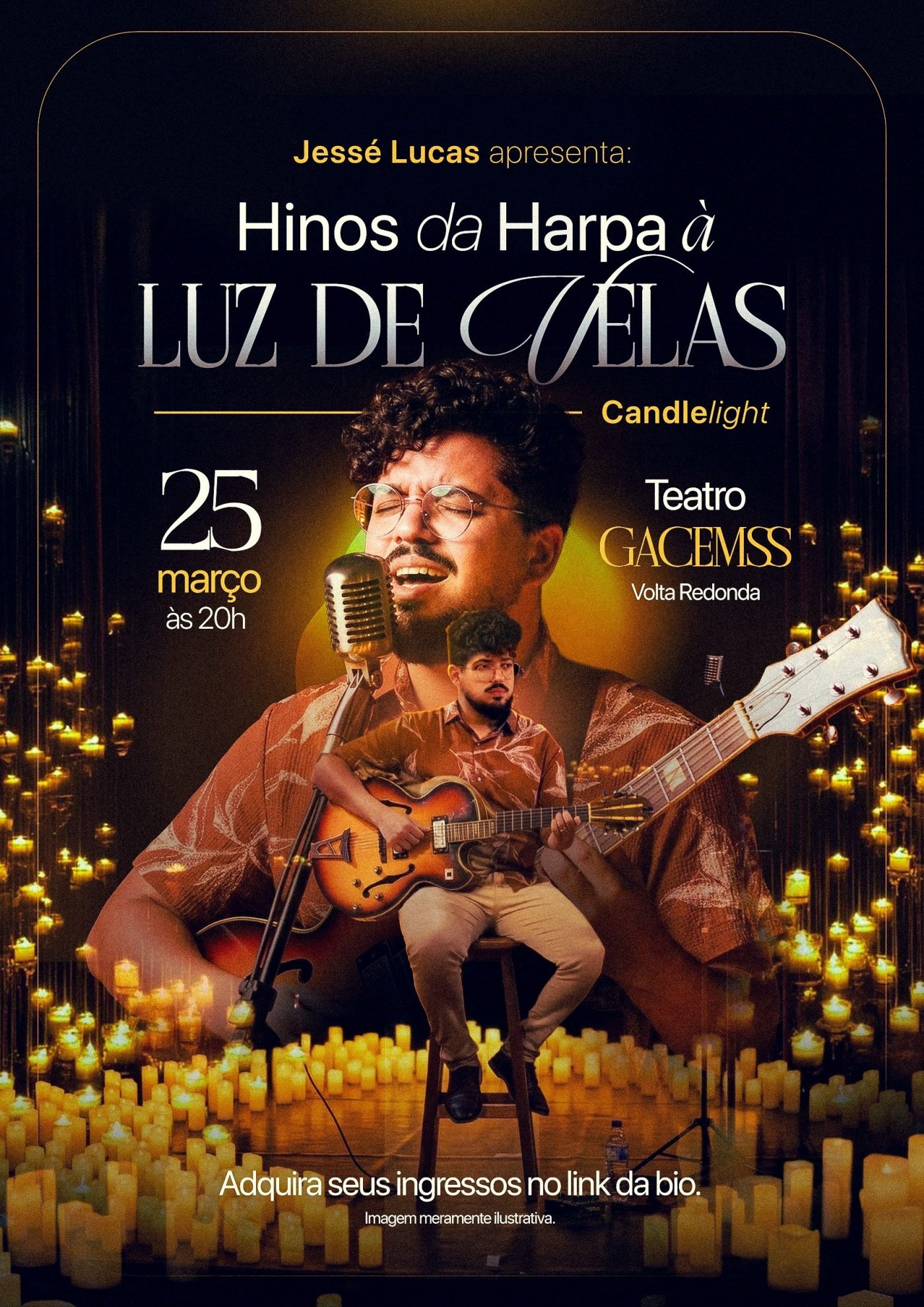 Hinos da Harpa à Luz de Velas | Candlelight