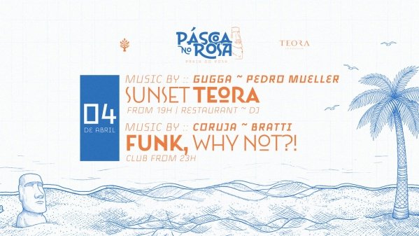 Imagem do evento PÁSCOA TEORA ~ FUNK, WHY NOT? ~ Sáb 04.04