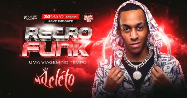 Imagem do evento RETROFUNK - UMA VIAGEM NO TEMPO. PORTO VELHO