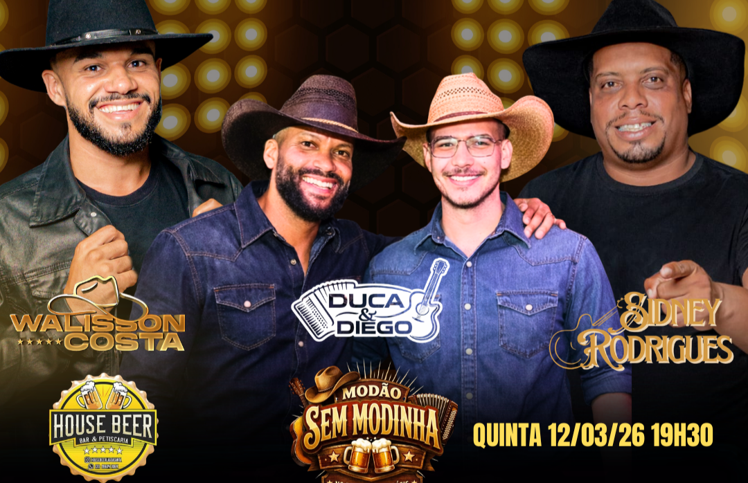 MODÃO SEM MODINHA - Lagoa Santa, MG